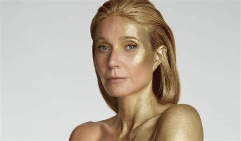 gwyneth paltrow nude|Gwyneth Paltrow Poses Nude Covered in Gold Body Paint for。